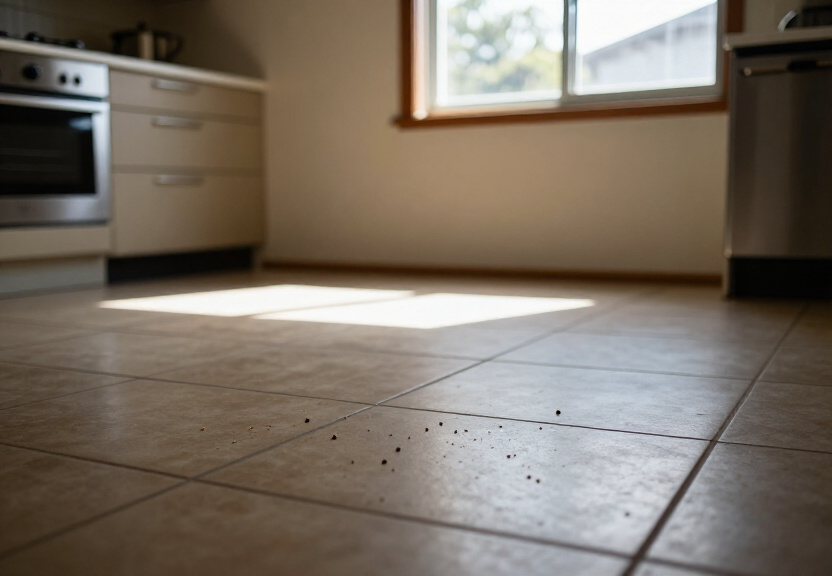 Clean, cockroach-free kitchen in Campbelltown after treatment